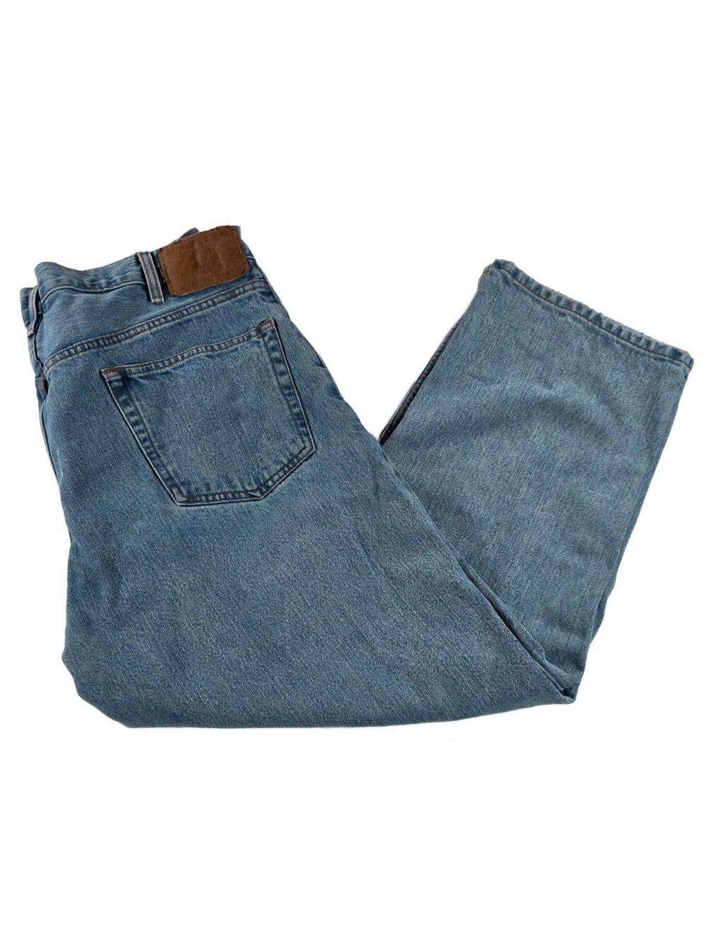 Eddie Bauer Men's Relaxed Fit Blue Denim Jeans W36 L30 Classic Vintage Style